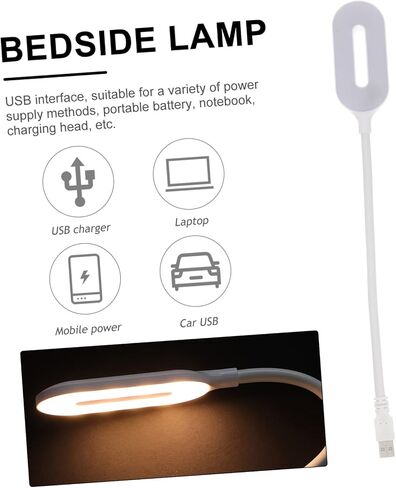 balacoo USB Gooseneck Lamp Bedside Reading Light Led Desk Lamp for Home Office in Saudi Arabia