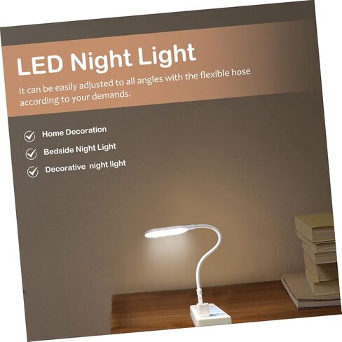 balacoo USB Gooseneck Lamp Bedside Reading Light Led Desk Lamp for Home Office in Saudi Arabia