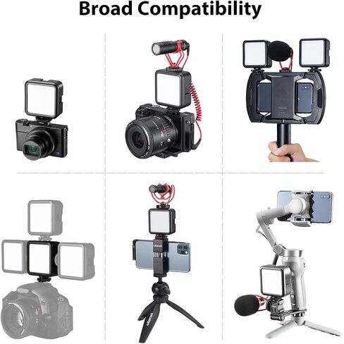 Ulanzi VL49 Videl Light مع MA51 Metal Phone Tripod in Saudi Arabia