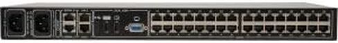Tripp Lite 32-Port Cat5 kVM على مفتاح IP 1 محلي 2 Remote 16 USB Dongles ، Black (B072-032-IP2-K) in Kuwait