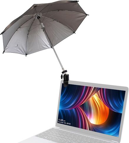 ظل أشعة الشمس المحمولة ، 360 درجة دوران 19 '' قطرها شمس محمول كبيرة للعمل في الخارج ، غلاف الظل الشاشة القابل للطي ، الأسود in Kuwait