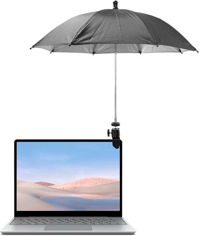 ظل أشعة الشمس المحمولة ، 360 درجة دوران 19 '' قطرها شمس محمول كبيرة للعمل في الخارج ، غلاف الظل الشاشة القابل للطي ، الأسود in Kuwait