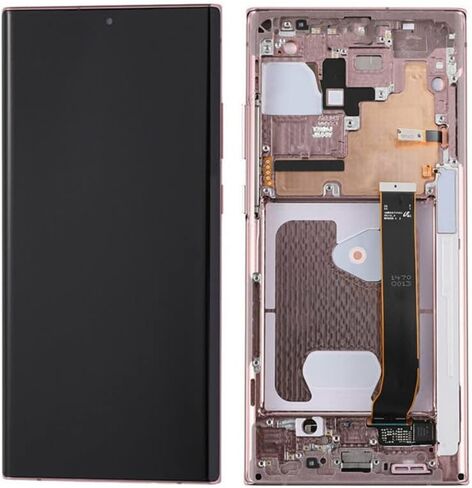 Original Super Amoled Note 20 Ultra LCD for Samsung Galaxy Note20 Ultra 5G SM-N985 N985F/DS N986B G986U Display Touch Screen Digitizer Assembly Replacement (Bronze Frame + Back Cove + s-Pen) in Saudi Arabia