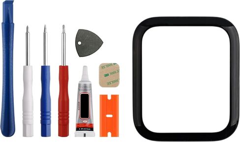 Front Glass Outer Screen Lens Replacement Compatible with Apple Watch SE (2nd Gen) 40mm with Tools(No Display and Touch digitizer) in Saudi Arabia