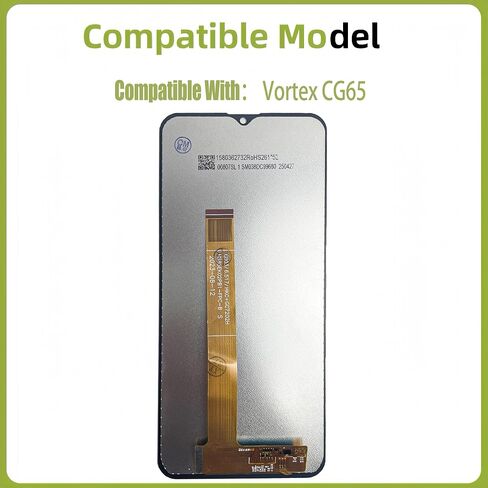 LCD Display [with Fingerprint Function] Compatible with Vortex HD65 ZG65 CG65 Screen Touch Digitizer Assembly LCD Display with Repair kit in Saudi Arabia