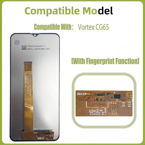 LCD Display [with Fingerprint Function] Compatible with Vortex HD65 ZG65 CG65 Screen Touch Digitizer Assembly LCD Display with Repair kit in Saudi Arabia