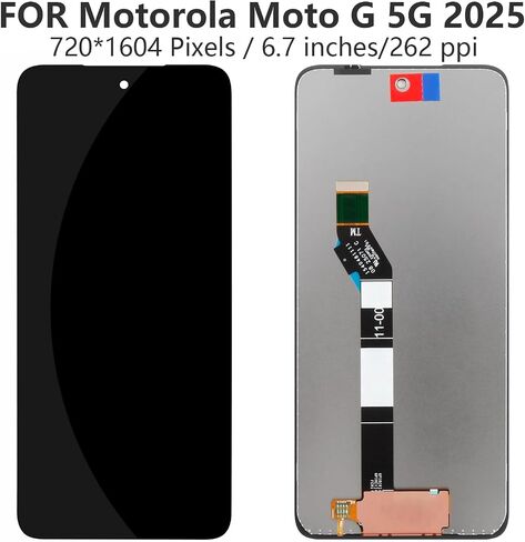 استبدال الشاشة لـ Motorola G 5G 2025 Display ، 6.7 "لـ Motorola Moto G 5G 2025 شاشة LCD شاشة عرض الرقم الرقمي الكامل ASTERMBLIN in Saudi Arabia