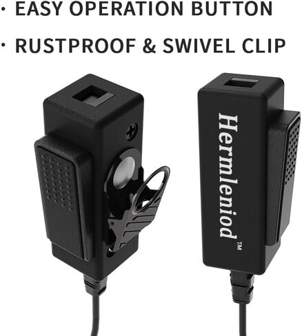 سماعة الأذن لـ Hytera PD500 Walkie Talkie ， متوافقة مع Hytera PD560 TD510 TD520 TC620-Acoustic Tube in Saudi Arabia