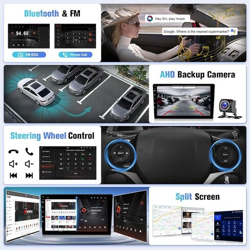 Naifay Android Car Stereo for Honda CRV 2012 2013 2014 2015 2016 Radio ، 2 + 32g 10.1inch IPS Touch Screen in Kuwait