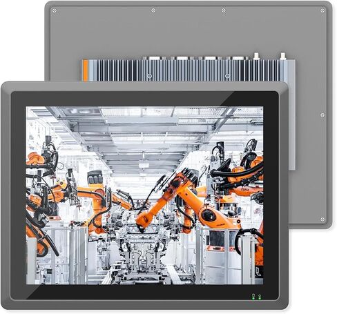15 inches Industrial Embedded Panel PC, 10 Point Capacitive Industrial Touch Screen Panel Computer, IP65 All-in-One Computer,for Home, Factory, Automation (J6412, 16GB RAM 512GB SSD) in Saudi Arabia