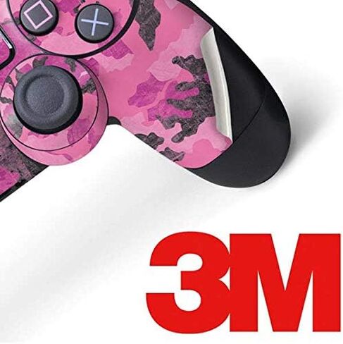 Skinit Skinit Gaming Gaming Contarible مع وحدة تحكم PS4 - تصميم مموه وردي in Saudi Arabia
