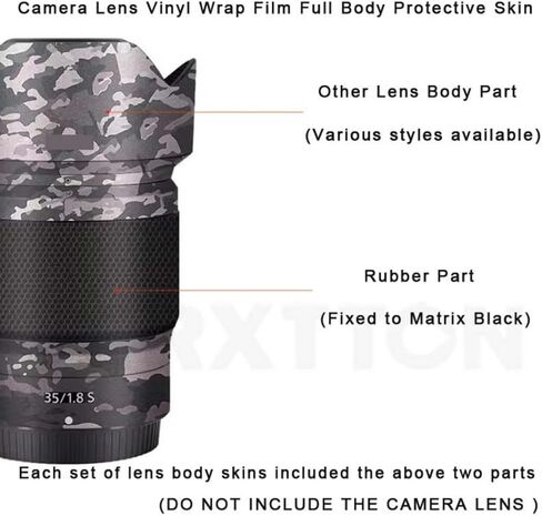 Camera Lens Skin Anti-Scratch Sticker for Sony FE 400-800mm F6.3-8 G Coat Vinyl Protective Film Decals 400-800 6.3-8(Field Camouflage) in Saudi Arabia