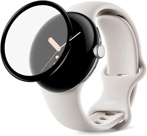 3 قطع 3D منحنية حافة الشاشة واقي متوافق مع Google Pixel Watch Smart Watch Soft HD Film TPU Protection Film [Cover Cover] [Touch Sensitive] [anti-scratch] in Saudi Arabia