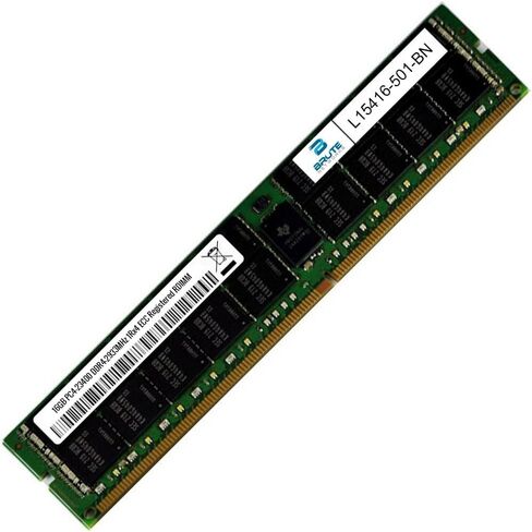 L15416-501-BN-16GB PC4-23400 DDR4-2933MHZ 1RX4 ECC مسجل RDIMM (متوافق مع OEM PN# L15416-501) in Saudi Arabia