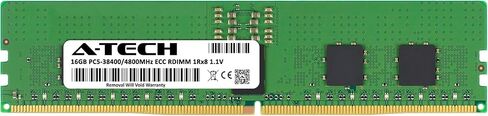 A-Tech 16GB استبدال RAM لـ Dell SNP1V1N1C/16G ، AC239377 ، 1V1N1 ، 01V1N1 | DDR5 4800MHz PC5-38400 1RX8 ECC مسجلة EC8 RDIMM وحدة الذاكرة الخادم الفردية in Kuwait