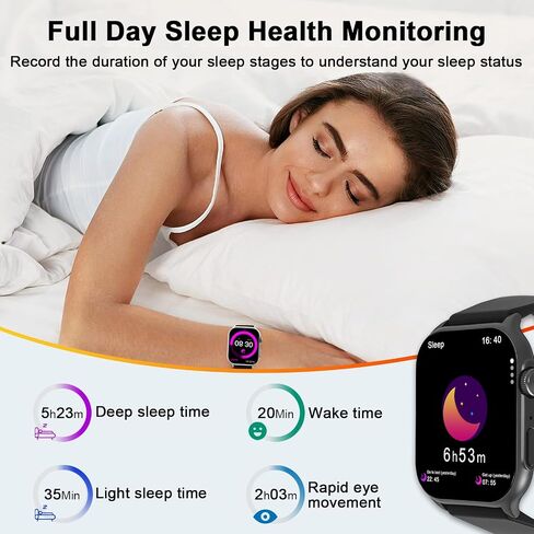 AOC E07 SMARTWATCH 1.96 AMOLED HD TOCCEREN ، مكالمة Bluetooth ، GPT AI ، مساعد الصوت ، معدل ضربات القلب ومراقبة النوم ، ساعة اللياقة البدنية الذكية ، أوضاع رياضية مقاومة للماء IP67 للرجال والنساء in Kuwait