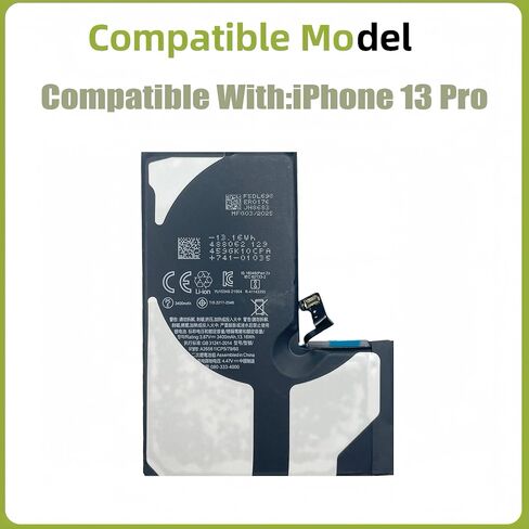 بطارية A2656 القابلة لإعادة الشحن متوافقة مع iPhone 13 Pro مع الأدوات in Kuwait