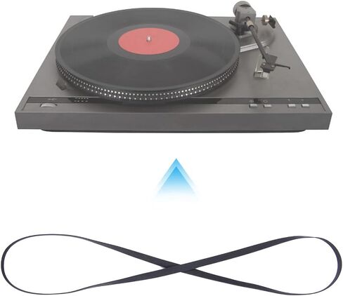 Record Player Belt Phonograph Turntable Belt with Good Elasticity Gramophone Turntable Replacement Belt(1L11 Circumference 270Mm) in Saudi Arabia