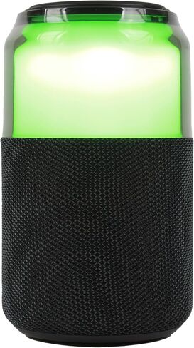 Supersonic SC-2335BT SodaBoom Multi-Color Glowing Portable Bluetooth Speaker with 4-Mode LED Light Show, TWS Pairing, USB Input, 1800mAh Battery, Silicone Carry Loop, Dust Cover, 10W Peak Power in Saudi Arabia
