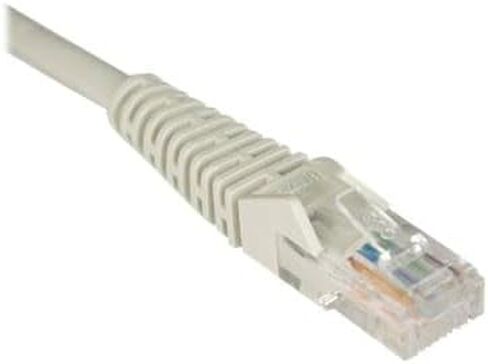 Eaton Tripp Lite N001-200-GY Cat5e Snagless Ethernet Cable, 200 ft Patch Cord, 350MHz Gigabit PoE RJ45 M/M, UTP Gray Network LAN Wire, Cloud Care Pre-Configured Bundle Eligible (10 Pack) in Saudi Arabia