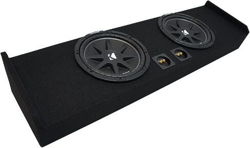 Kicker 43C104-N متوافق مع Ford F-150 Super Crew Truck 2009-2015 Comp C10 Dual 10 "Sub Box العلبة-النهائي 2 أوم in Saudi Arabia