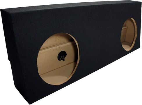 اتصال الصوت الأمريكي متوافق مع 2007-2013 Toyota Tundra Crew Max Truck Dual 12 "Sub Box Subwoofer Sent in Kuwait