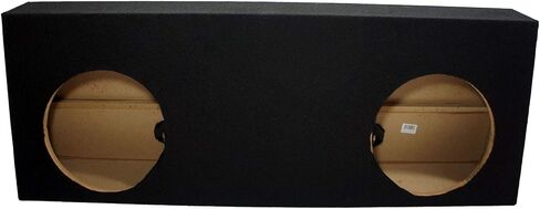 اتصال الصوت الأمريكي متوافق مع 2007-2013 Toyota Tundra Crew Max Truck Dual 12 "Sub Box Subwoofer Sent in Kuwait