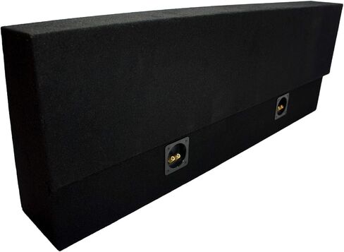 اتصال الصوت الأمريكي متوافق مع 2007-2013 Toyota Tundra Crew Max Truck Dual 12 "Sub Box Subwoofer Sent in Kuwait