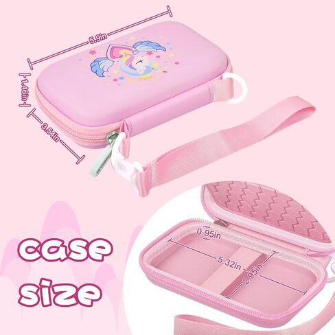 Kids Smart Phone Case Compatible with Luoba/for UCIDCI/for windpaint/for Yosfeng/for Kikapabi/for Joozfee/for dancingcow Toys Cell Phone, Toddler Learning Play Toy Phone Holder Bag -Pink in Saudi Arabia