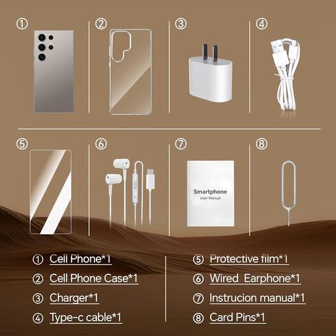 i25 Ultra Enthored Phone ، 8GB+ 256GB Snapdragon 8 Gen 3 Android Smartphone ، بطارية 6800 مللي أمبير في الساعة شحن الهاتف المحمول بسرعة 6800 مللي ثانية ، 6.8 " in Kuwait