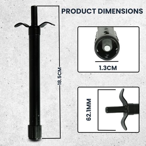 Easy Grip Waterproof Stainless Steel Gas Lighter Regular Gas Lighters for Gas Stoves, Restaurants & Kitchen Use (Black) in Saudi Arabia
