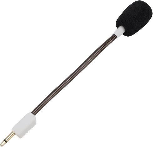EBTOOLS Detachable Microphone, Replacement Game Mic 3.5mm, Game Headset Microphone, Fit for BlackShark V2, V2 Pro (not for Version 2023) Gaming Headset, Noise Cancelling, 2 Pack (White) in Saudi Arabia