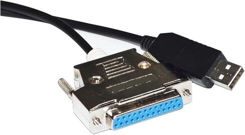 Industrial F&T>D*I FT232RL CHIP USB RS232 to D-SUB 25P DB25 Female/Male Adapter Serial Communication Cable for AMIGA Explorer to PC(1.8m,USB to DB25 Male) in Saudi Arabia