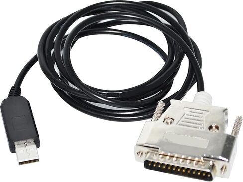 Industrial F&T>D*I FT232RL CHIP USB RS232 to D-SUB 25P DB25 Female/Male Adapter Serial Communication Cable for AMIGA Explorer to PC(1.8m,USB to DB25 Male) in Saudi Arabia