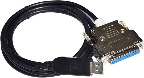 Industrial F&T>D*I FT232RL CHIP USB RS232 to D-SUB 25P DB25 Female/Male Adapter Serial Communication Cable for AMIGA Explorer to PC(1.8m,USB to DB25 Male) in Saudi Arabia