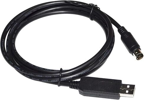 13pcs f & t> d*i ft232rl usb to din 8 pin md8 male adapter rs232 cable serial cable for sequencer host port to pc in Kuwait