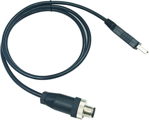 f & t> d*i ft232rl chip USB إلى M12 8pin RS232 كابل الاتصال التسلسلي لـ Mettler ICS Series لمضيف الكمبيوتر (1.8 م ، M12 Bendy Head) in Kuwait