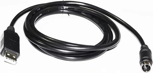 f & t> d*i USB to DIN 6P MD6 CONNECTOR TTL Serial Cable for FT-757GXII FT-840 FT-890 FT-900 CAT-890 Programming Kable to PC (3M ، FT232RL Chip) in Kuwait
