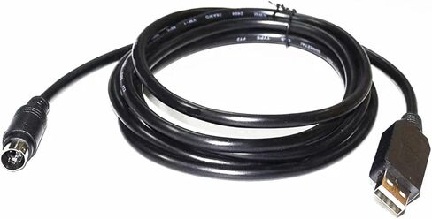 f & t> d*i USB to DIN 6P MD6 CONNECTOR TTL Serial Cable for FT-757GXII FT-840 FT-890 FT-900 CAT-890 Programming Kable to PC (3M ، FT232RL Chip) in Kuwait