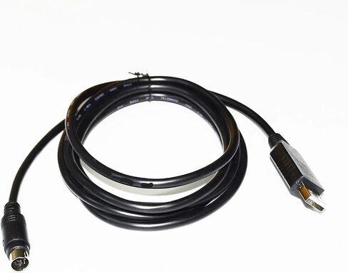 f & t> d*i USB to DIN 6P MD6 CONNECTOR TTL Serial Cable for FT-757GXII FT-840 FT-890 FT-900 CAT-890 Programming Kable to PC (3M ، FT232RL Chip) in Kuwait