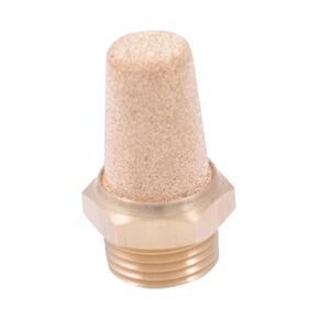 3/8 NPT SINTERED BRONZE EXHAUST MUFFLER (8401-0322)