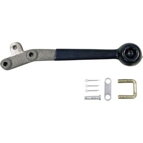 مقبض منتجات المشترين للصمام الهيدروليكي HV25، أسود وفضي in Kuwait