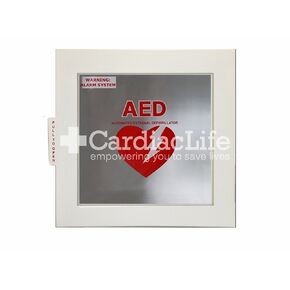 Universal Alarmed AED Wall Cabinet by Cardiac Life