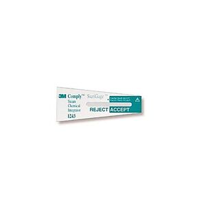 3M Health Care MMM 1243A500 Comply SteriGage Chemical Integrator for Pack Control (Pack of 500)