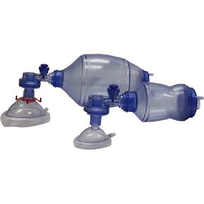 MCR Medical CPR Training Bag Valve Mask (BVM) Adult/Child and Infant/Neonate In Mesh Bag
