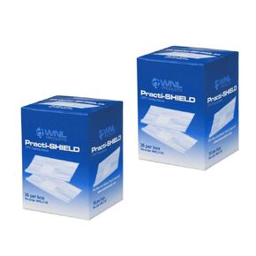 WNL Products WL3120CP CPR Practi-Shield Manikin Training Protector - 200 Shields