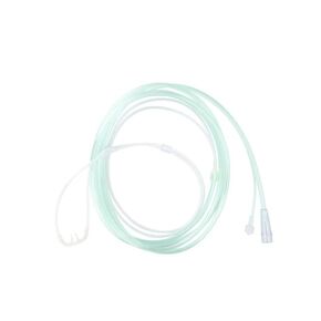 Dynarex 33182 EtCO2 Nasal Sampling Cannula with 7' Tubing, Adult, Male Luer, Standard, Pack of 25