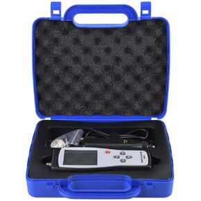 AS63B Portable LCD Vibration Analyzer Tester Meter Vibrometer Gauge Tester Analyzer 0.1-199.9m/s Vibration Tester Analyzer