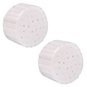 Disposable Cotton Rolls 1000 Rolls of White Non-Sterile Cotton Pads 100% Cotton Mouth Rolls Soft and Absorbent Nose Plugs for Kids and Adults
