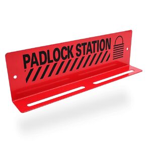 TRADESAFE Lockout Tagout Locks Station - Loto Station for Safety Lockout Padlocks, Loto Locks Rack, Includes 20 Lockout Locks Keyed Different - 2 Keys per Safety Padlock